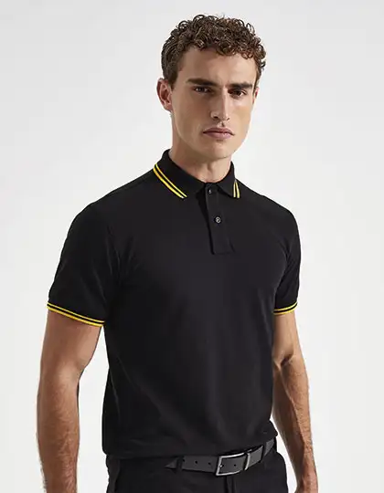 Men´s Classic Fit Tipped Polo – Artikelnummer AQ011