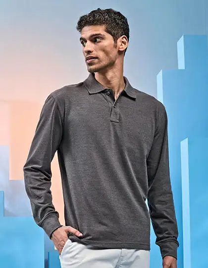 Men´s Classic Fit Long Sleeved Polo – Artikelnummer AQ030