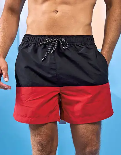 Men´s Block Colour Swim Shorts – Artikelnummer AQ056
