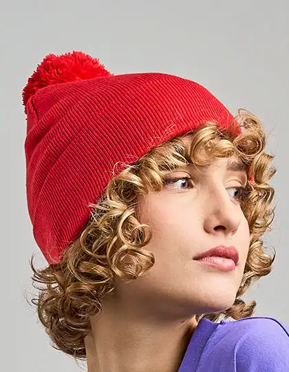 Wind-S Beanie with Pompom – Artikelnummer AT811