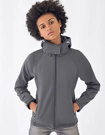 Women´s Hooded Softshell – Artikelnummer BCJW937