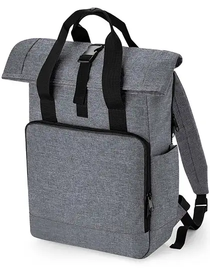 Recycled Twin Handle Roll-Top Laptop Backpack – Artikelnummer BG118L