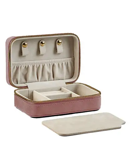 Velvet Travel Jewellery Box – Artikelnummer BG710