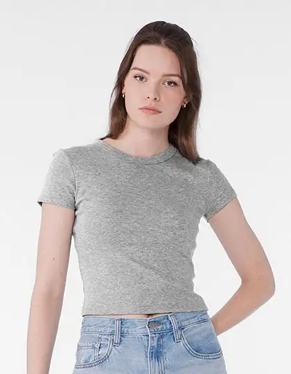 Women´s Micro Rib Baby Tee – Artikelnummer BL1010