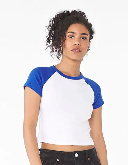 Women´s Micro Rib Raglan Baby Tee – Artikelnummer BL1201