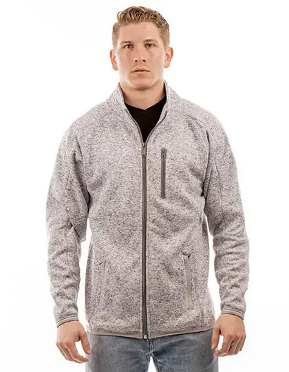 Men´s Full Zip Sweater Knit Jacket – Artikelnummer BU3901