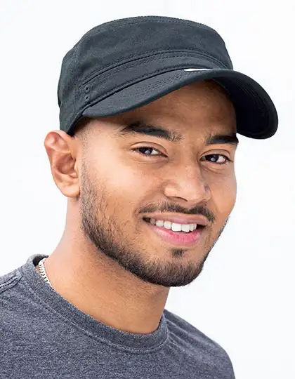 Organic Cotton Army Cap Washed – Artikelnummer BW7019