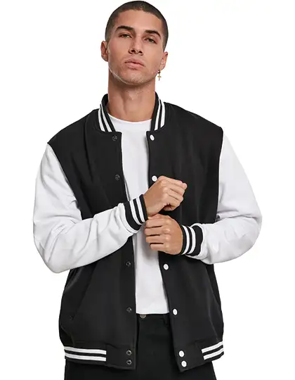 Sweat College Jacket – Artikelnummer BY015