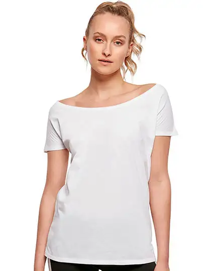 Ladies´ Wideneck Tee – Artikelnummer BY039