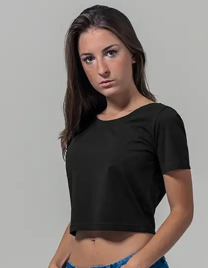Ladies´ Cropped Tee – Artikelnummer BY042