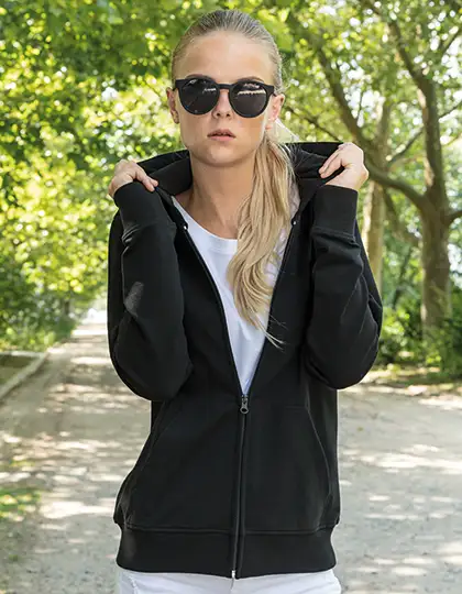 Ladies´ Terry Zip Hoody – Artikelnummer BY069