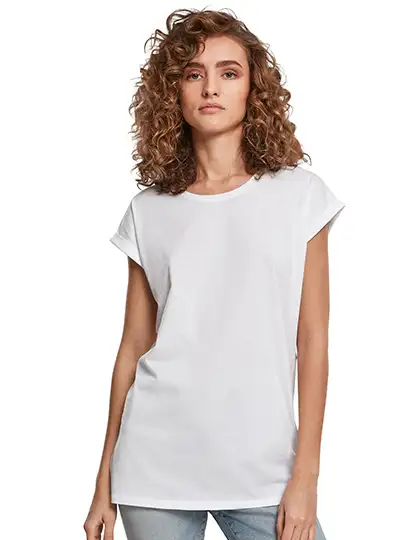 Ladies´ Organic Extended Shoulder Tee – Artikelnummer BY138