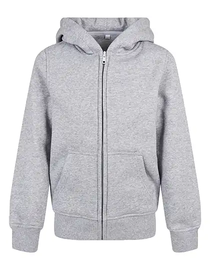 Kids´ Organic Basic Zip Hoody – Artikelnummer BY188