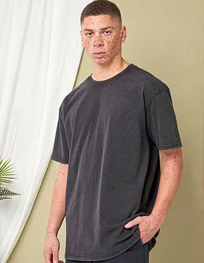 Acid Washed Heavy Oversize Tee – Artikelnummer BY189