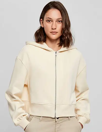 Ladies Short Oversized Zip Jacket – Artikelnummer BY237