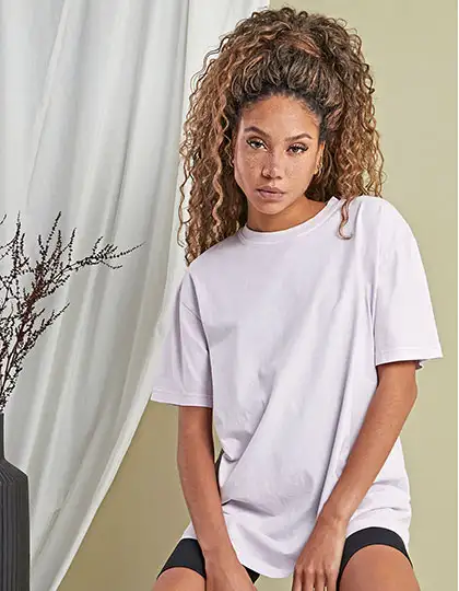 Ladies Oversized Acid Wash Tee – Artikelnummer BY270
