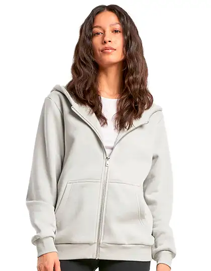 Ladies Fluffy Zip Hoody – Artikelnummer BY290