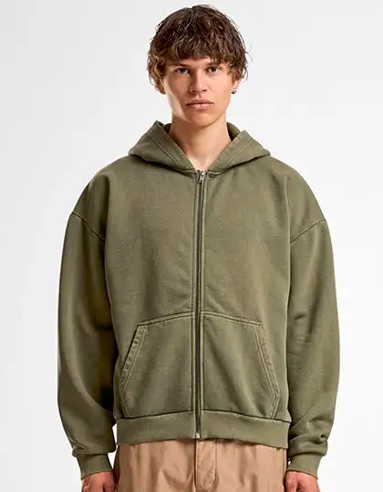 Vintage Heavy Zip Hoodie – Artikelnummer BY295