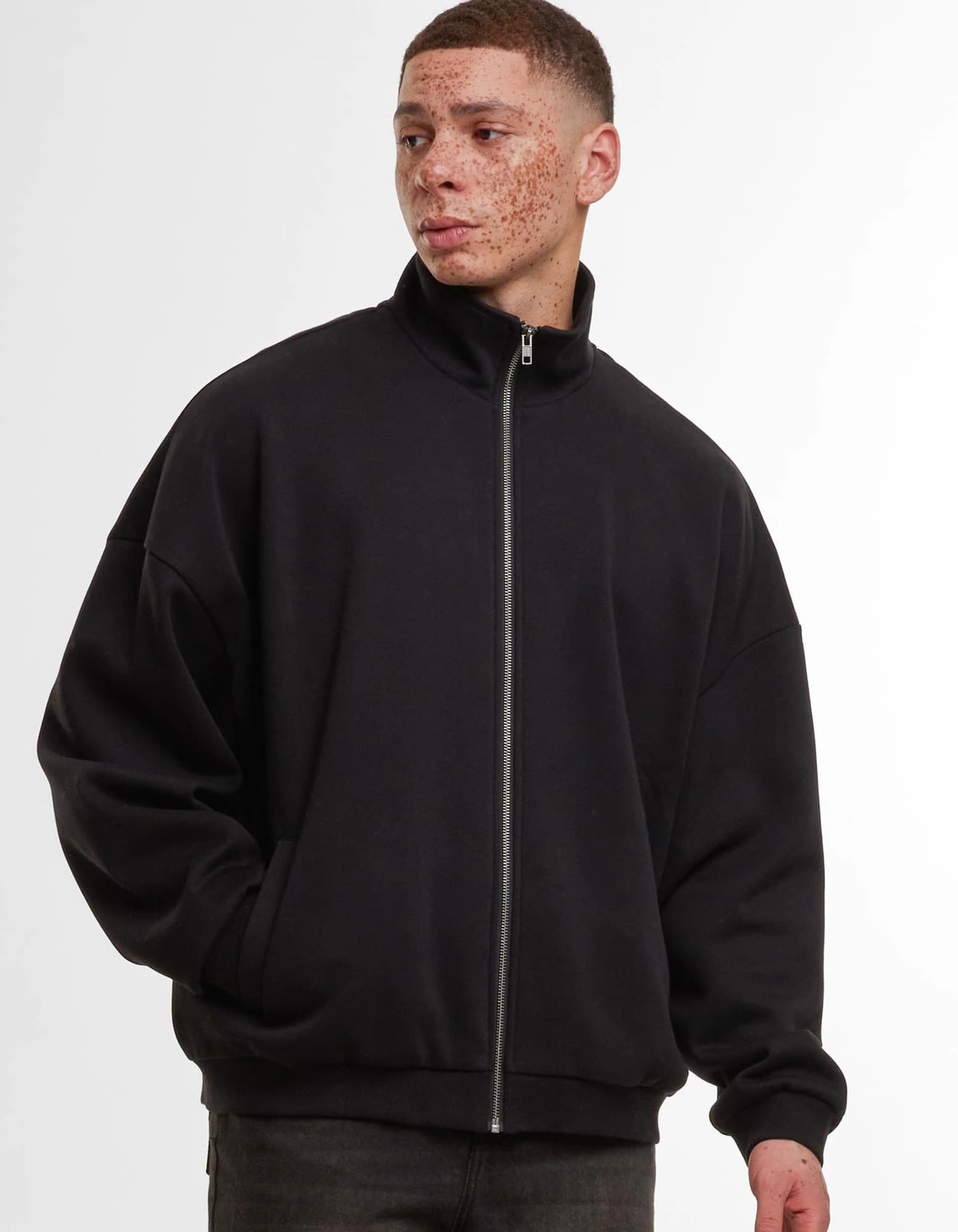 Oversized Zip Jacket – Artikelnummer BY422