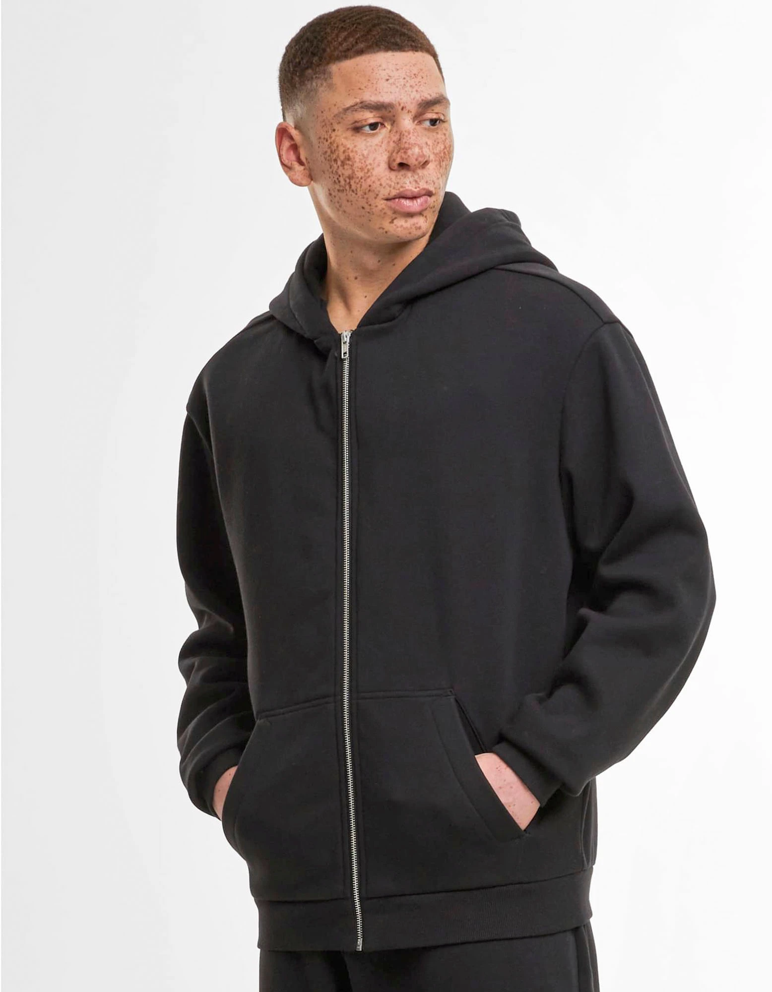 Loose Fit Zip Hoody – Artikelnummer BY443