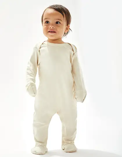 Baby Sleepsuit With Scratch Mitts – Artikelnummer BZ35