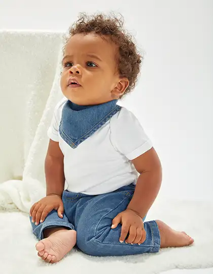 Baby Rocks Denim Bandana Bib – Artikelnummer BZ55