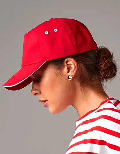 Ultimate 5 Panel Cap - Sandwich Peak – Artikelnummer CB15C