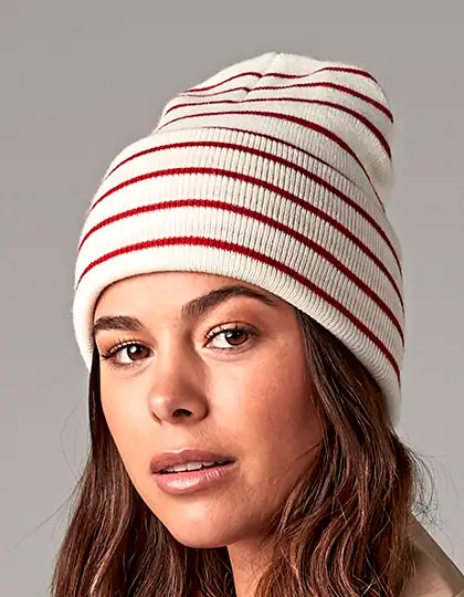 Original Deep Cuffed Striped Beanie – Artikelnummer CB39R