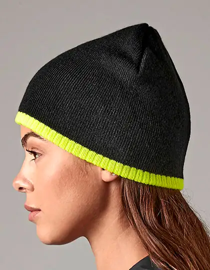 Two-Tone Pull-On Beanie – Artikelnummer CB44C