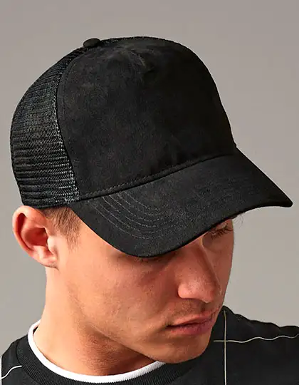 Suede Snapback Trucker – Artikelnummer CB643