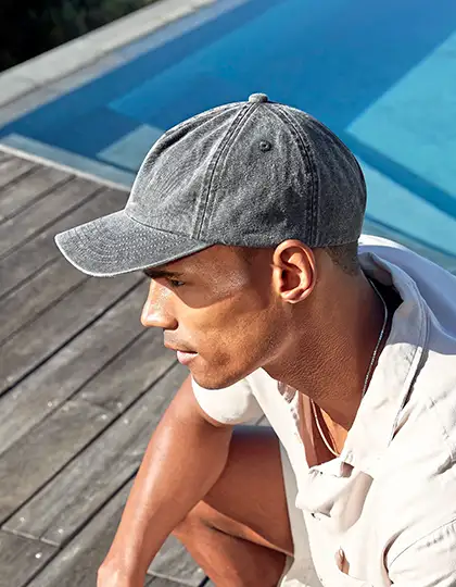Relaxed 5 Panel Vintage Cap – Artikelnummer CB657