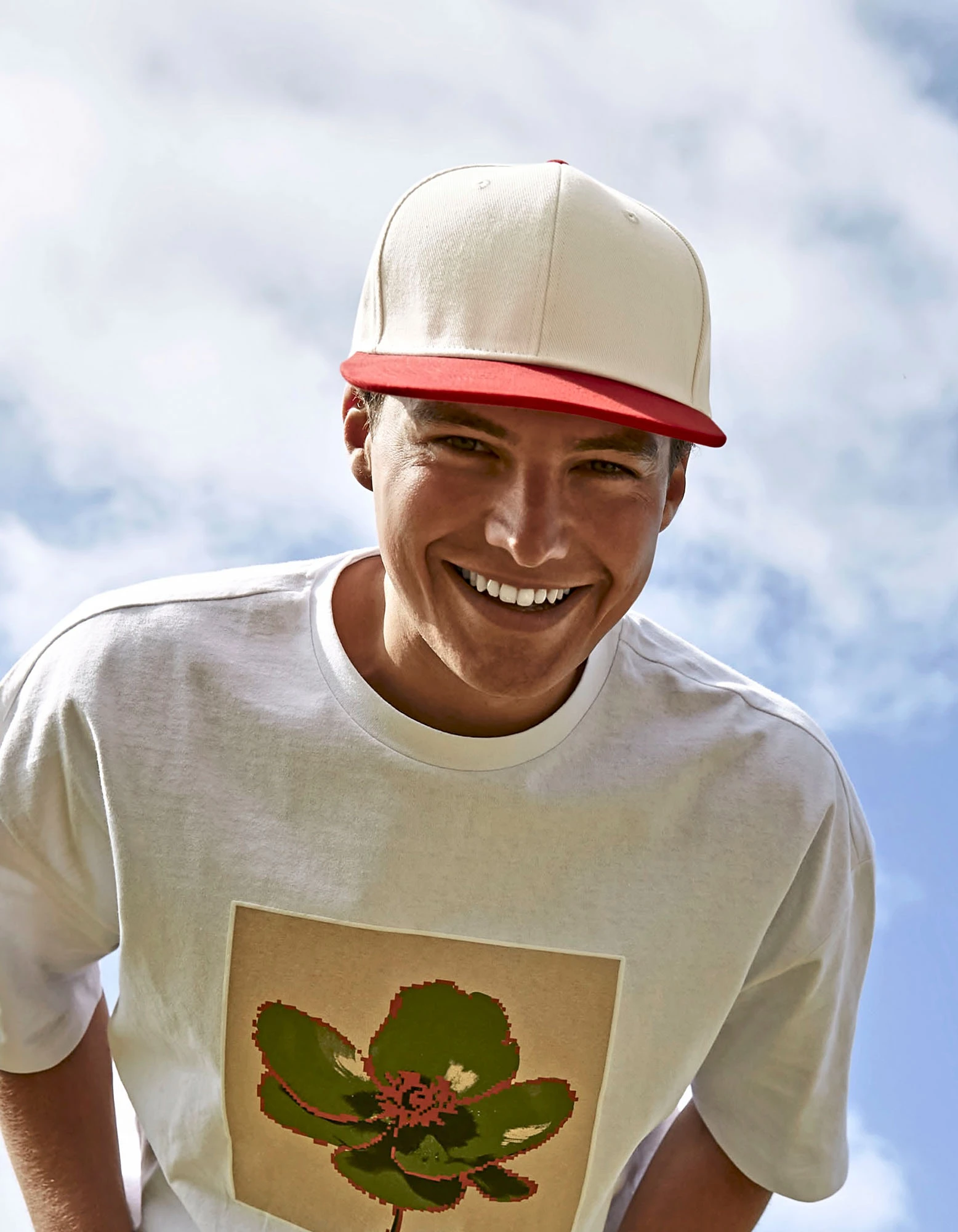 Contrast Flat Peak 6 Panel Cap – Artikelnummer CB662