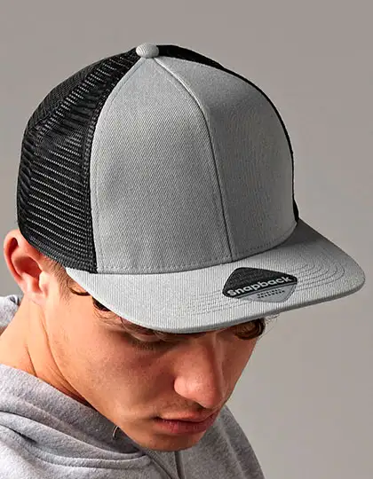 Original Flat Peak 6 Panel Trucker Cap – Artikelnummer CB664