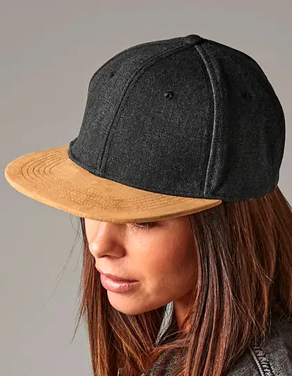Suede Peak Snapback – Artikelnummer CB668