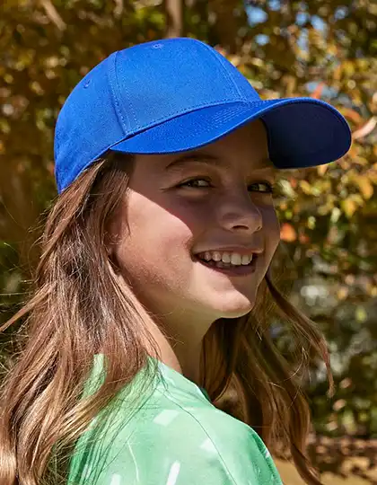 EarthAware® Junior Classic Organic Cotton 6 Panel Cap – Artikelnummer CB821B
