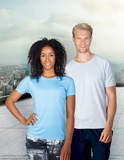 Ladies´ Rainbow Tech Tee – Artikelnummer CN130
