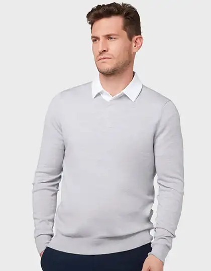 Men´s V-Neck Merino Sweater – Artikelnummer CW353