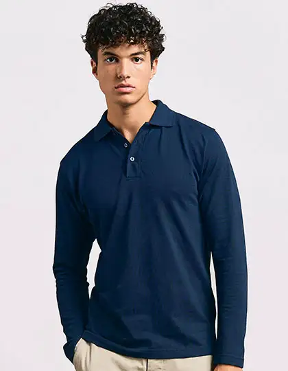 Men´s Heavy Polo Long Sleeve – Artikelnummer E4600