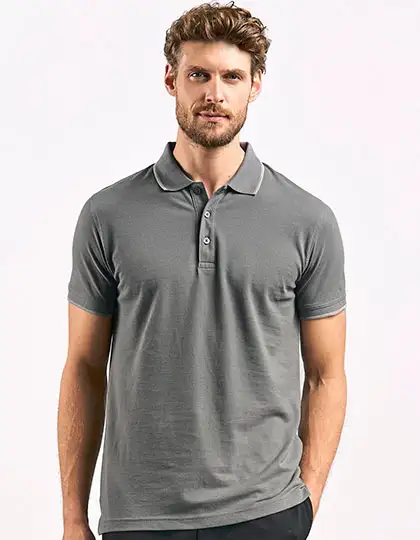 Unisex Polo Contrast Stripes – Artikelnummer E4920