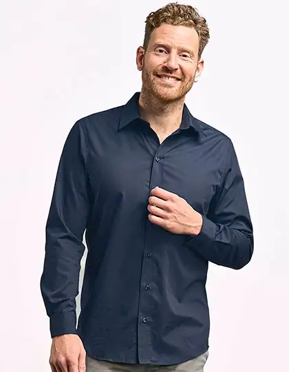 Men´s Poplin Shirt Long Sleeve – Artikelnummer E6310