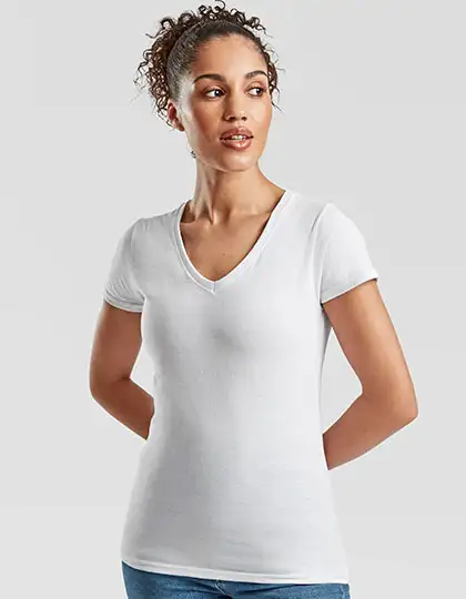 Ladies´ Valueweight V Neck T – Artikelnummer F271N