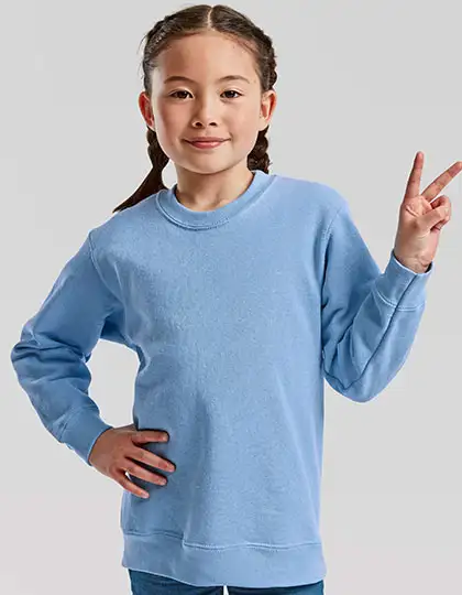 Kids´ Classic Set-In Sweat – Artikelnummer F324NK