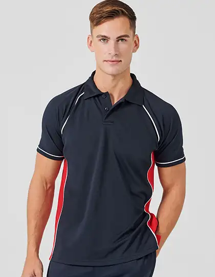 Men´s Piped Performance Polo – Artikelnummer FH370