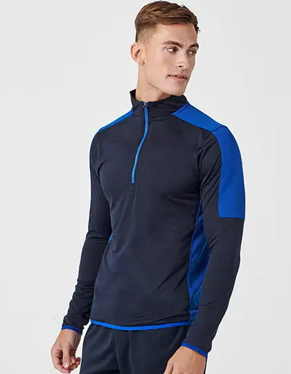 Adults 1/4 Zip Midlayer With Contrast Panelling – Artikelnummer FH571