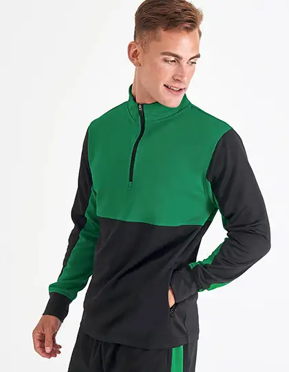 Adults 1/4 Zip Tracksuit Top – Artikelnummer FH874