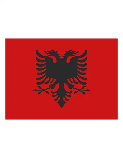Fahne Albanien – Artikelnummer FLAGAL