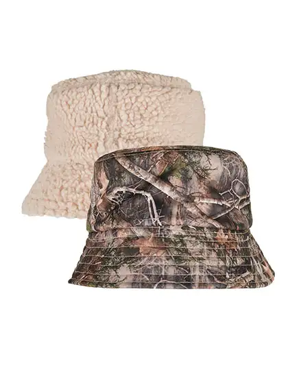 Sherpa Real Tree Camo Reversible Bucket Hat – Artikelnummer FX5003RS