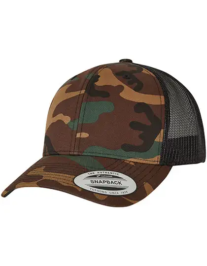 Retro Trucker Camo Cap – Artikelnummer FX6606CA