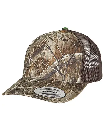 YP Classics Realtree Camo Retro Trucker Cap – Artikelnummer FX6606RC