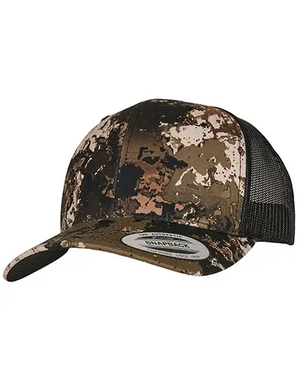 YP Classics® Veil Camo™ Retro Trucker Cap – Artikelnummer FX6606VC